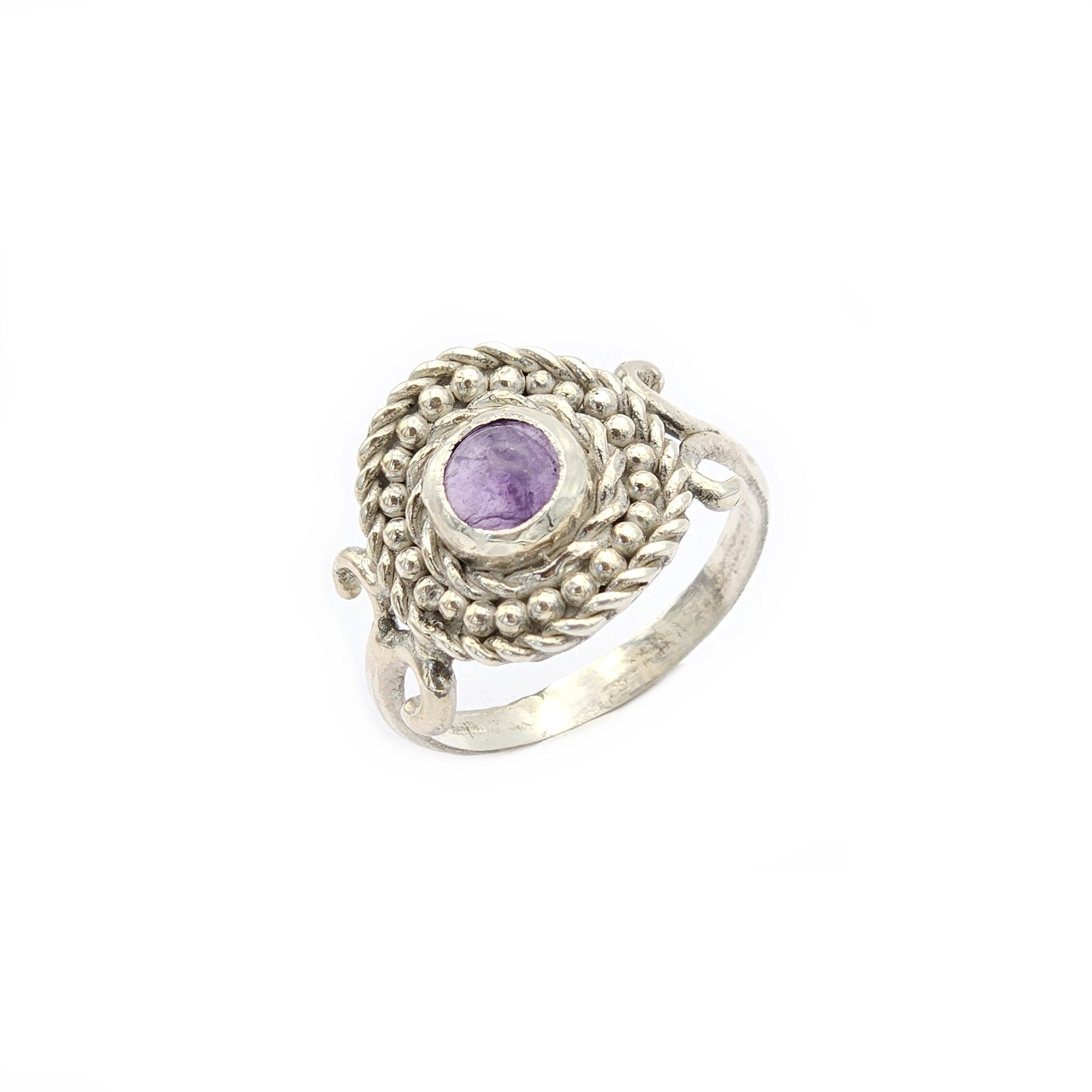 Anello Granulato Stile Antico Etrusco