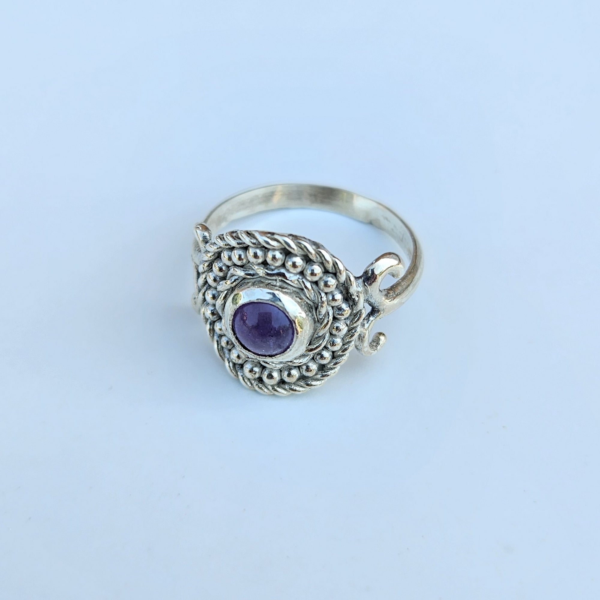 Anello Granulato Stile Antico Etrusco
