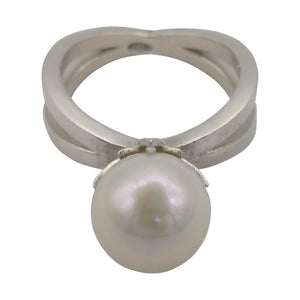 Anello con perla