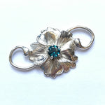 Carica l&#39;immagine nel visualizzatore di Gallery, Collana di apatite con ciondolo in stile floreale

