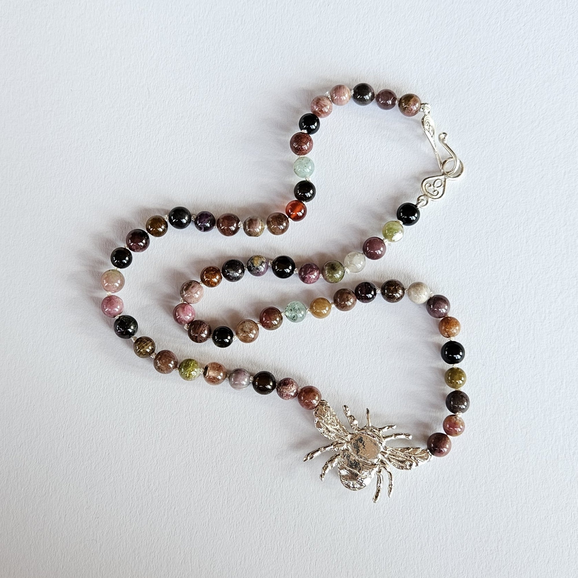 Collana di Tormalina con Ciondolo Ape