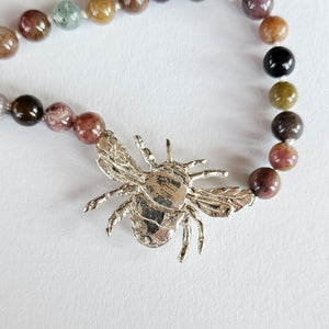 Collana di Tormalina con Ciondolo Ape