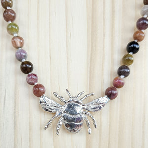 Collana di Tormalina con Ciondolo Ape