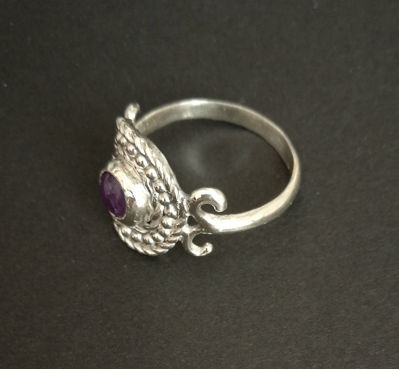 Anello Granulato Stile Antico Etrusco