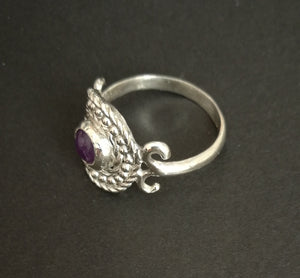 Anello Granulato Stile Antico Etrusco
