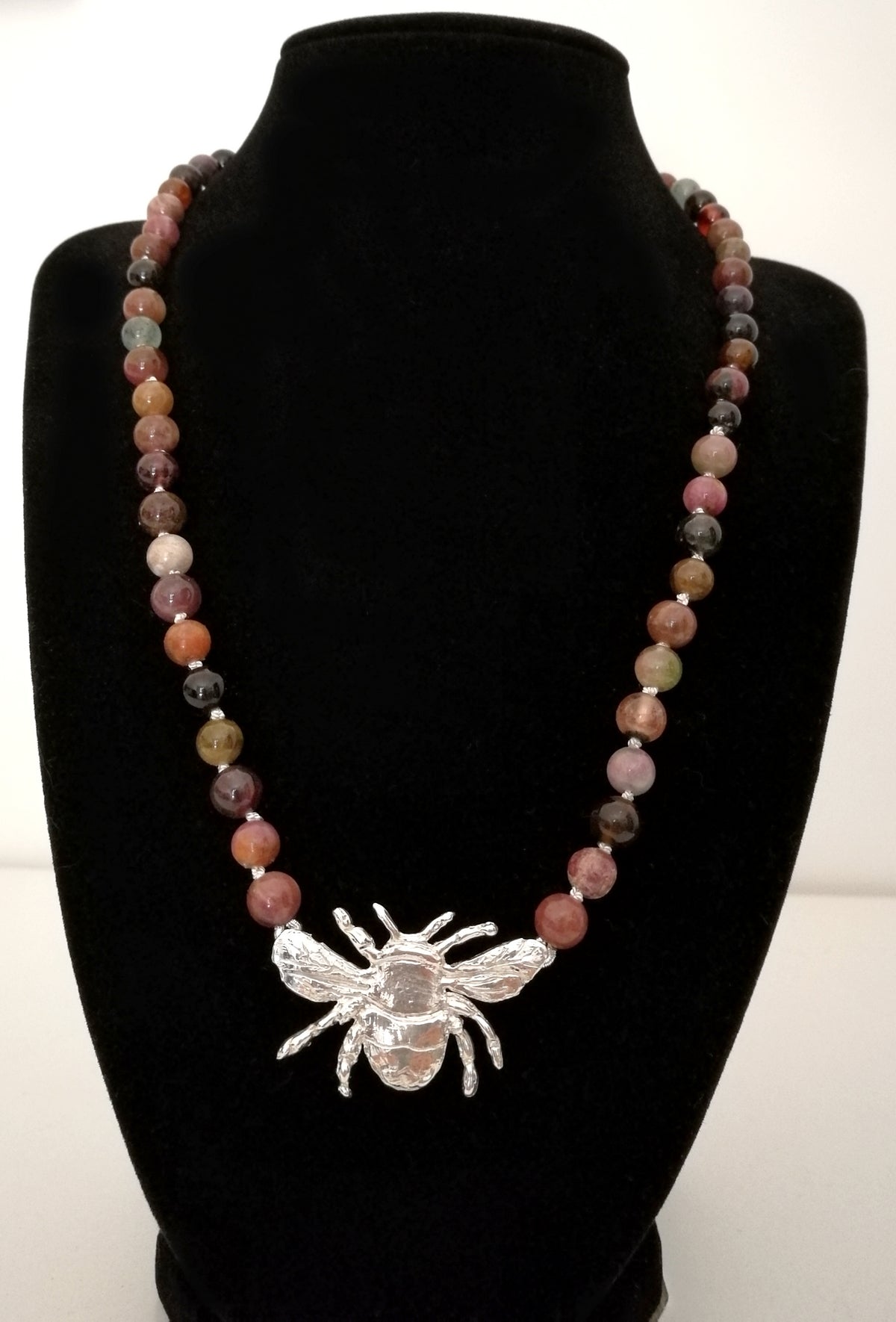 Collana di Tormalina con Ciondolo Ape